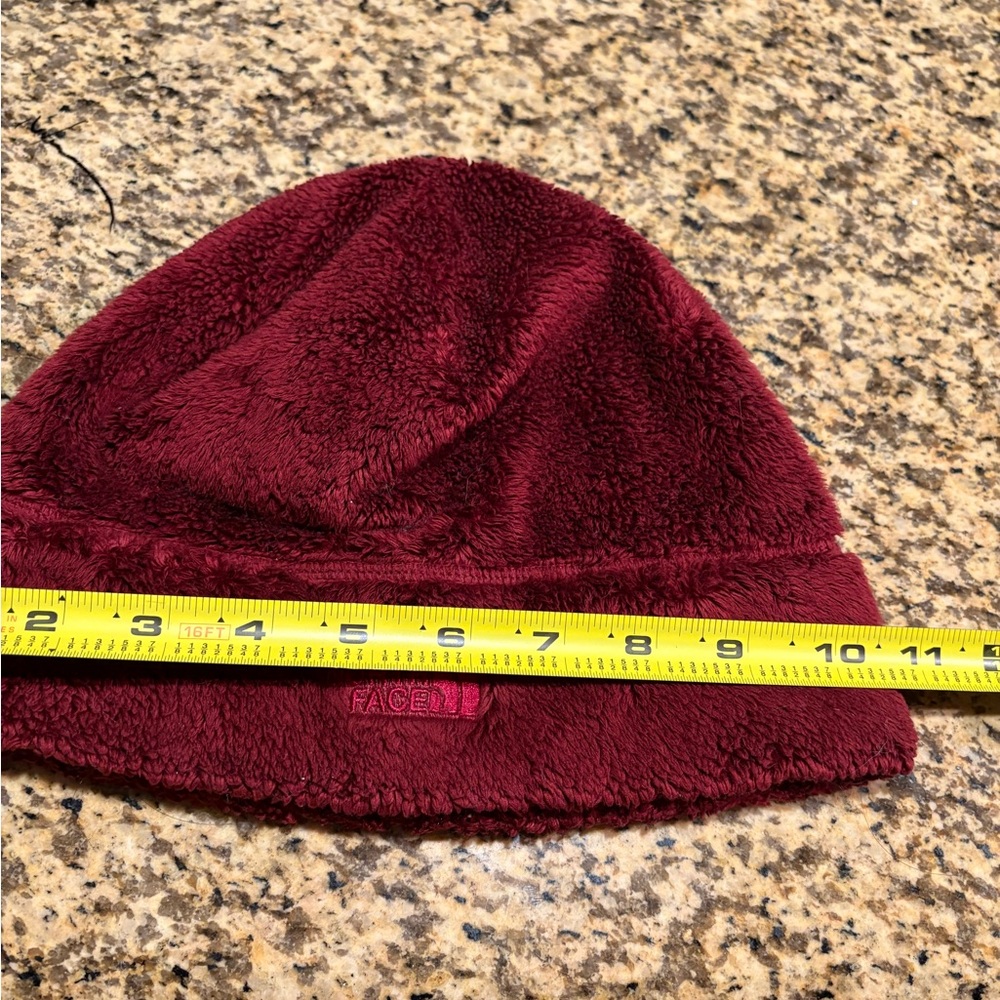 The North Face Burgandy Osito Beanie - Picture 2 of 8